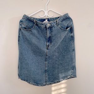 Steve Madden Midi Jean Skirt!! (M)